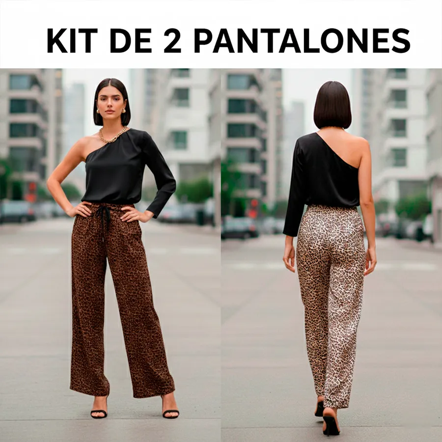 AD2513 KIT DE 2 PANTALONES 6662